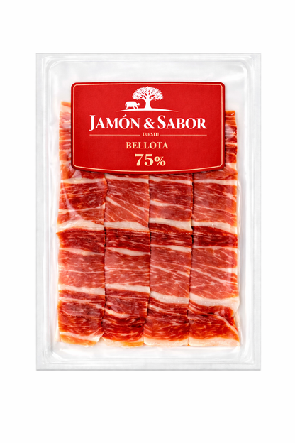 Bellota 75% Tagliato a Mano 100g Paraffina