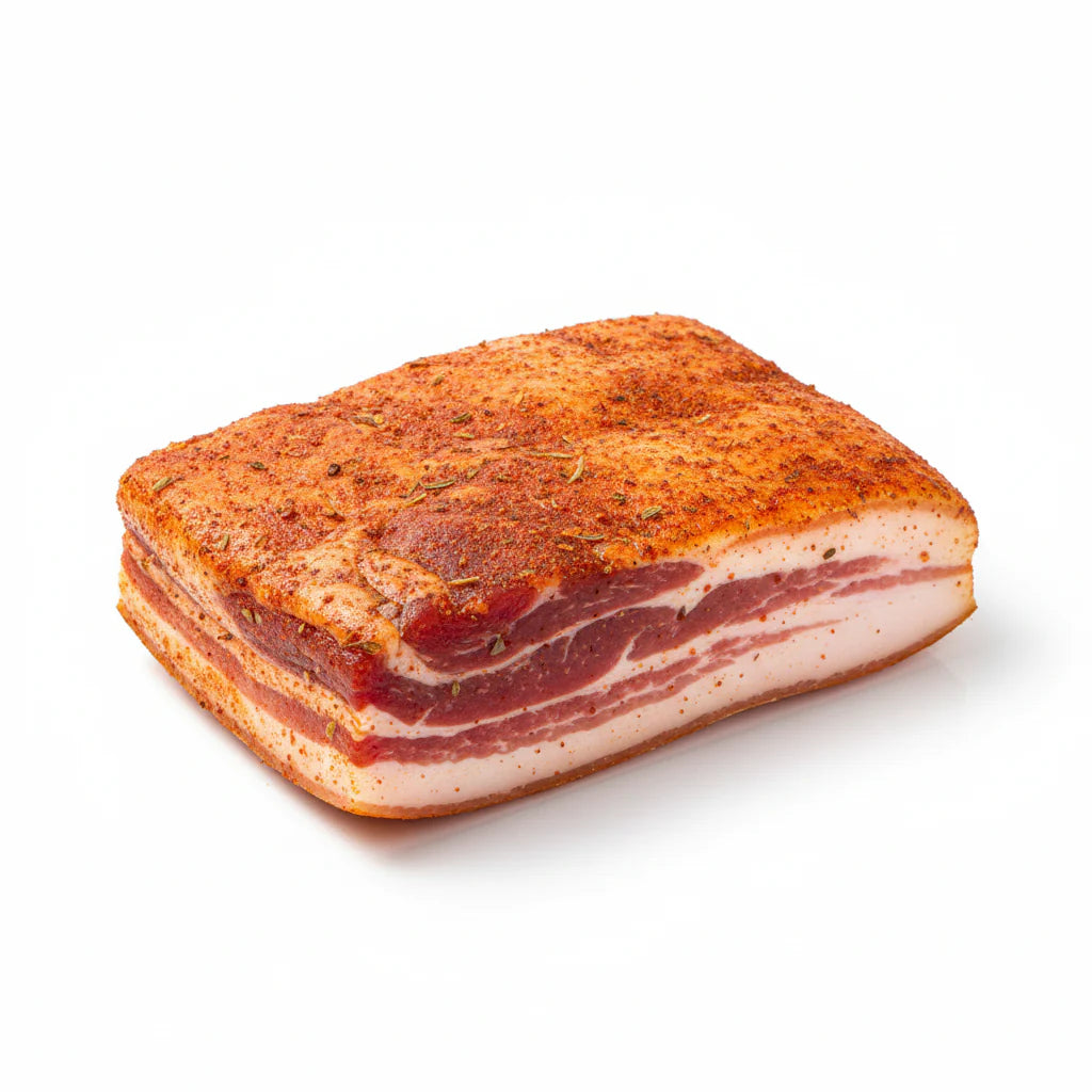 Pancetta marinata 